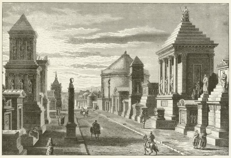 Via Appia, Near Rome by English School