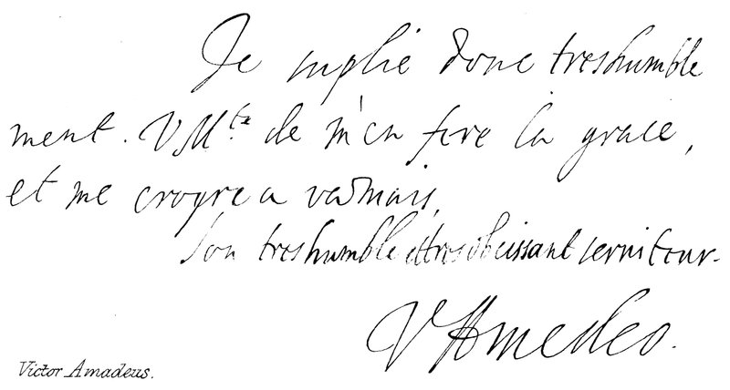 Victor Amadeus by English School