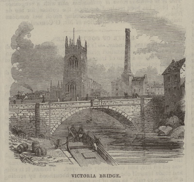 Victoria Bridge by English School