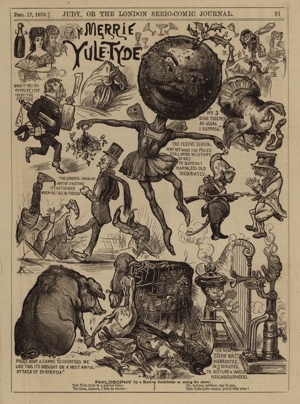 Victorian Christmas by English School