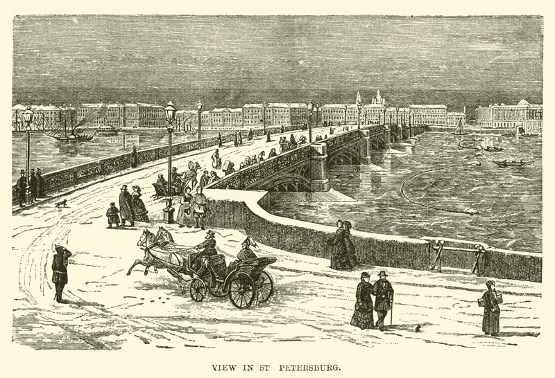 View in St Petersburg by English School
