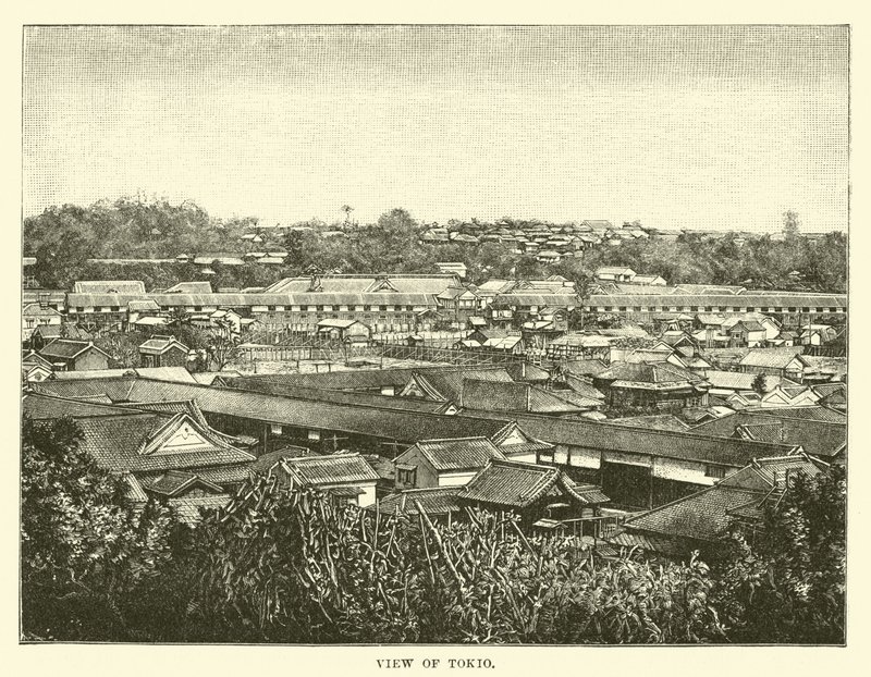 View of Tokio by English School