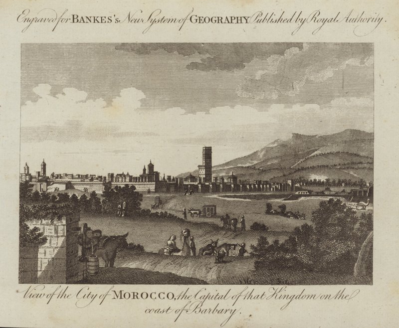 View of the City of Morocco by English School