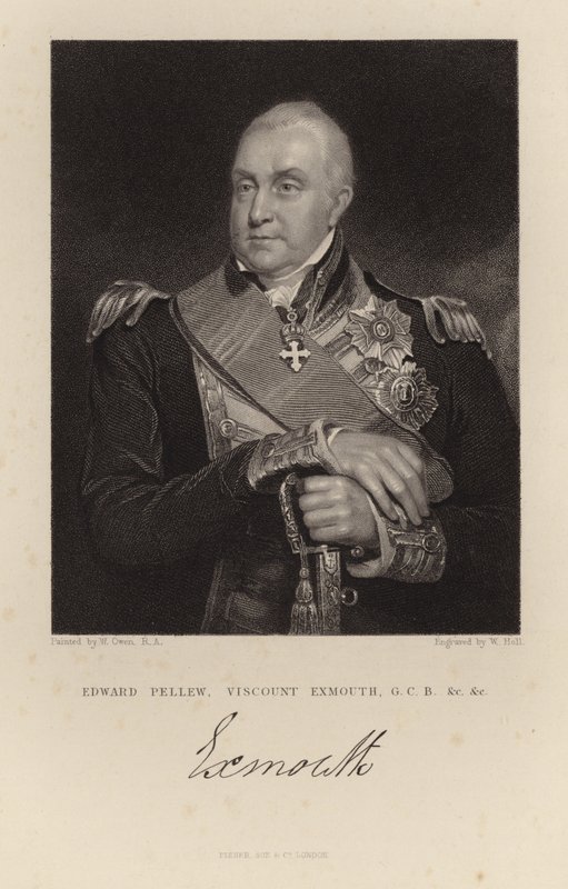Viscount Exmouth by English School