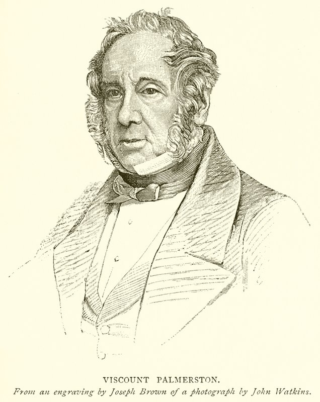 Viscount Palmerston by English School