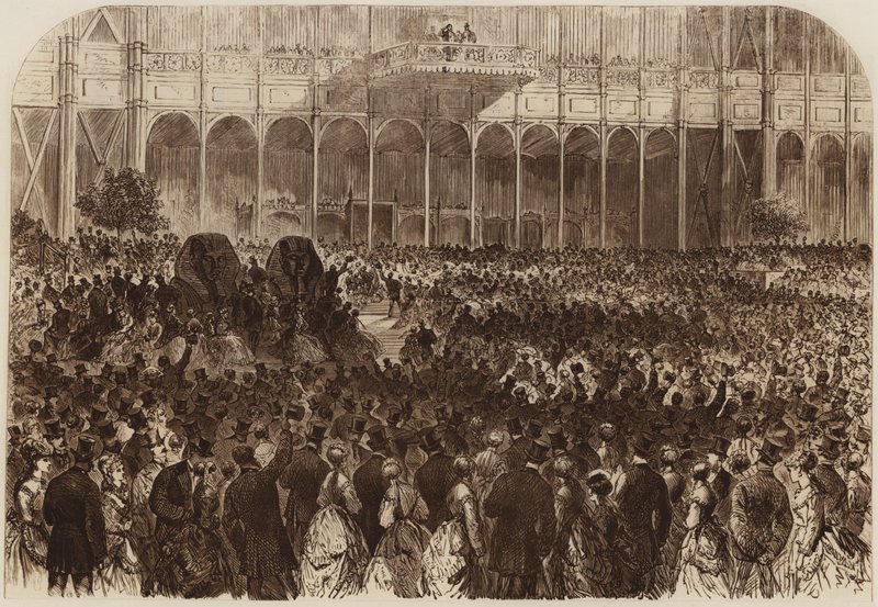 Visit of the Viceroy of Egypt by English School