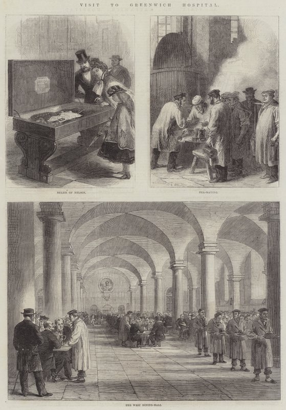 Visit to Greenwich Hospital by English School