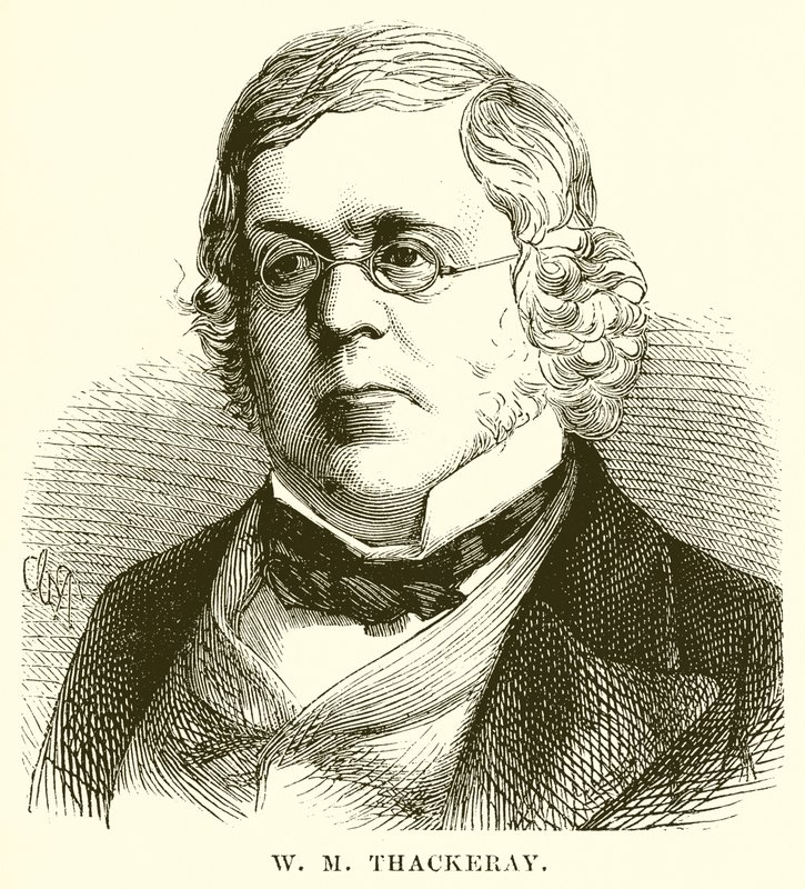 W. M. Thackeray by English School