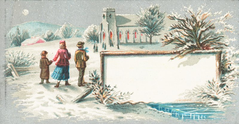 Walking to Church by English School