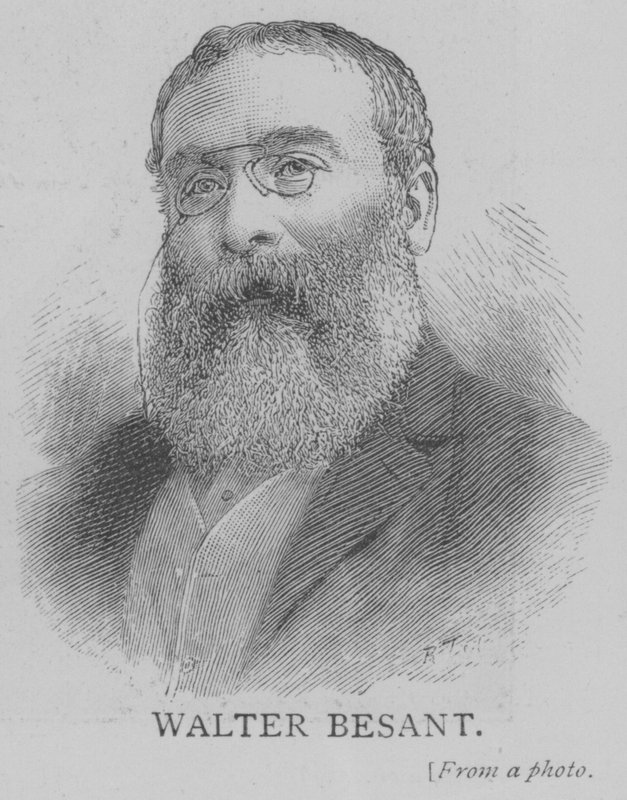 Walter Besant by English School
