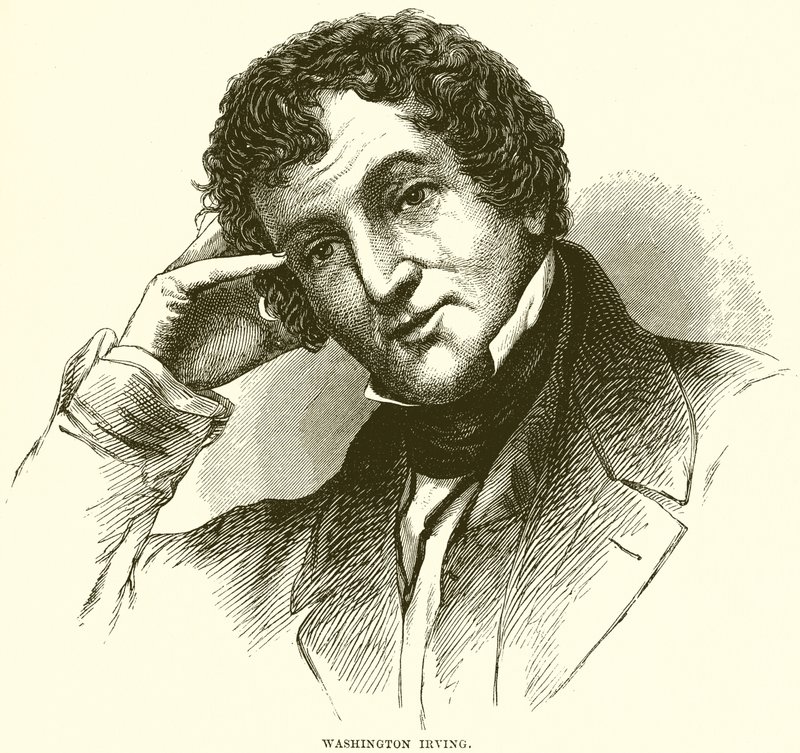 Washington Irving by English School
