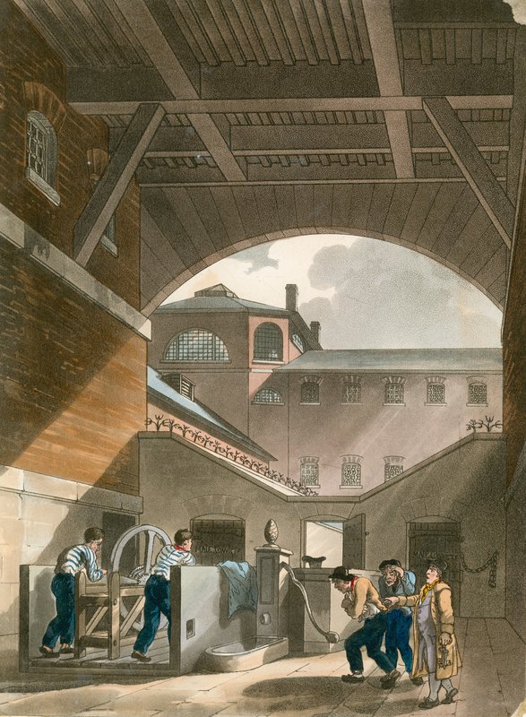 Waterbath, Coldbath Fields Prison by English School
