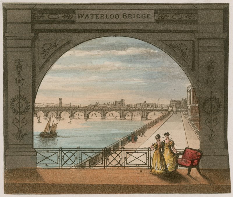 Waterloo Bridge, London by English School