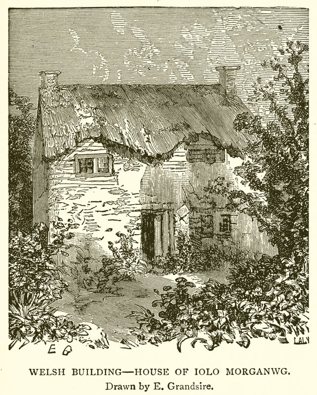 Welsh Building--House of Iolo Morganwg by English School