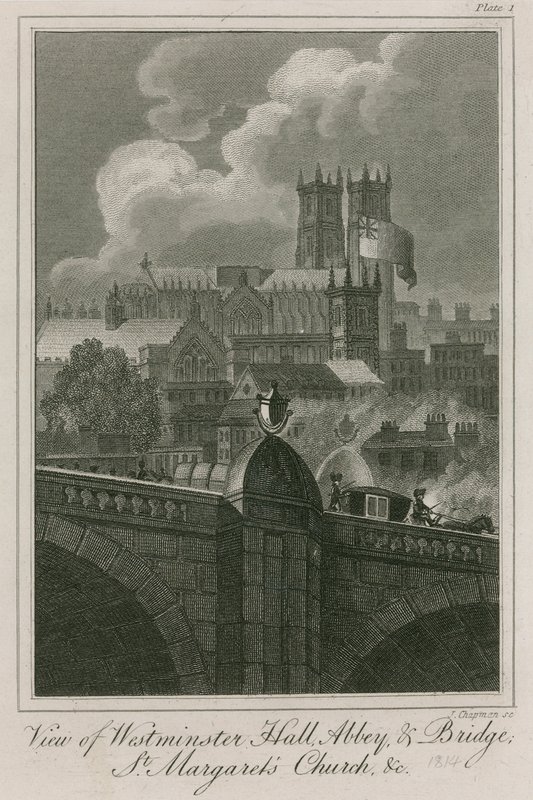 Westminster Bridge by English School