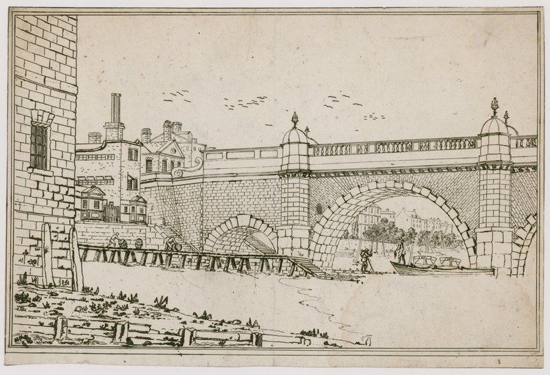 Westminster Bridge by English School
