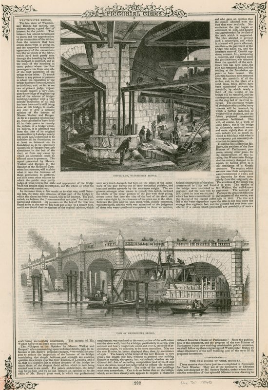 Westminster Bridge by English School