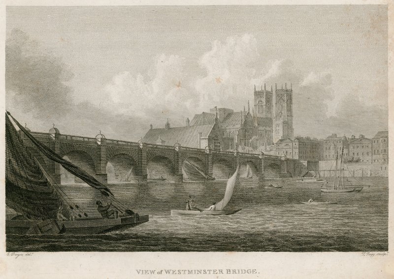 Westminster Bridge by English School