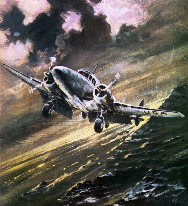 What happened to Amelia Earhart by English School