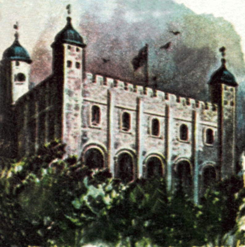 White Town (Tower of London) by English School