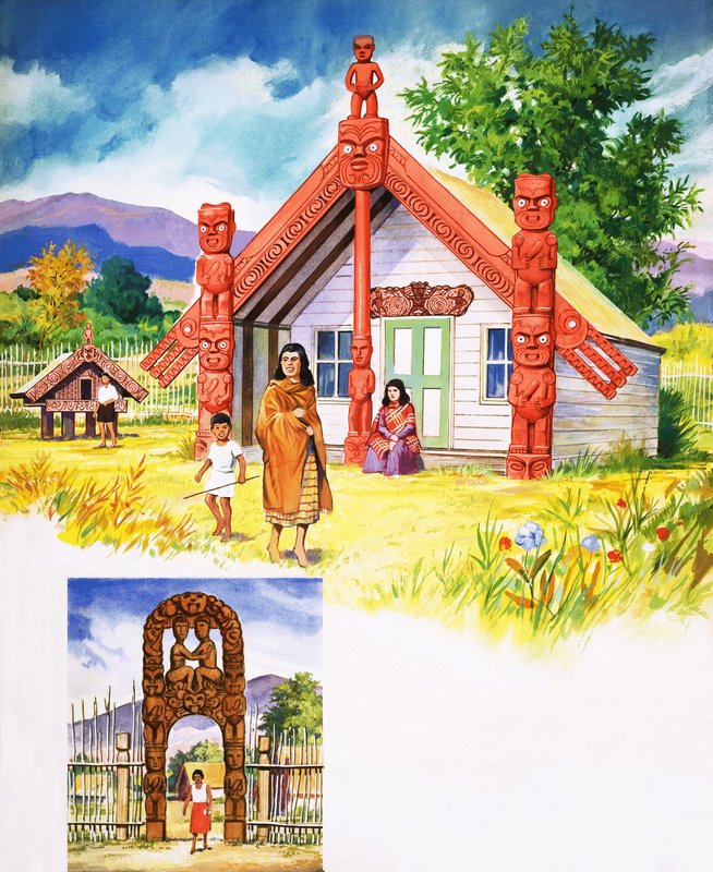 Who are the Maoris by English School