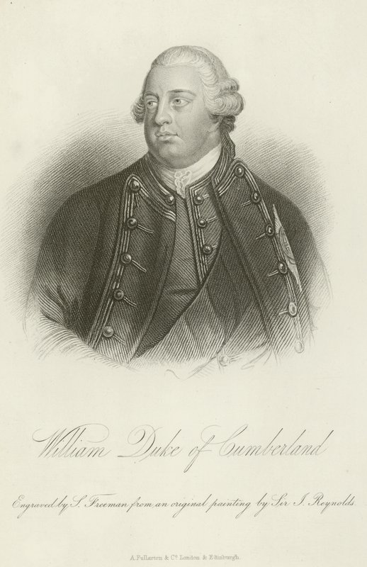 William, Duke of Cumberland by English School