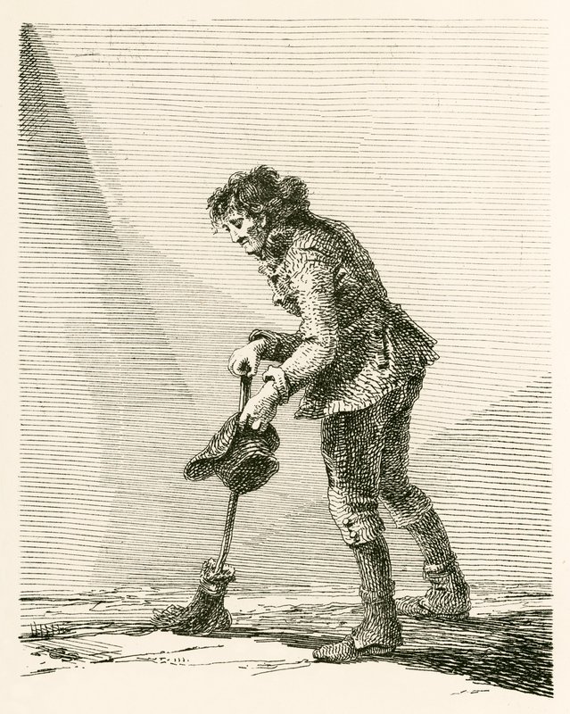 William Tomlins, a Crossing Sweeper by English School