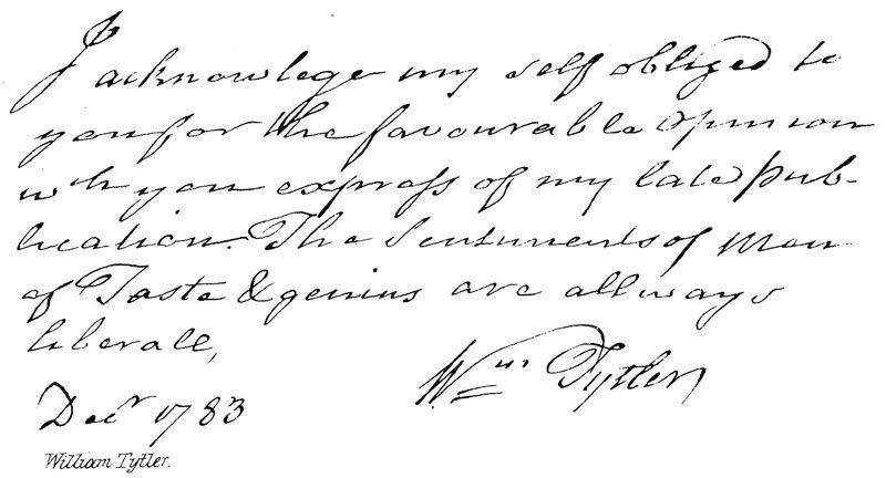 William Tytler by English School