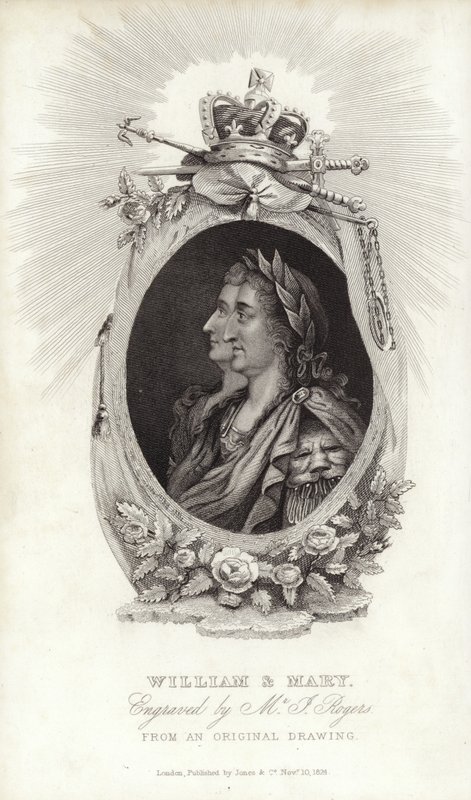 William and Mary by English School
