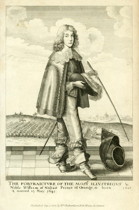 William of Orange by English School