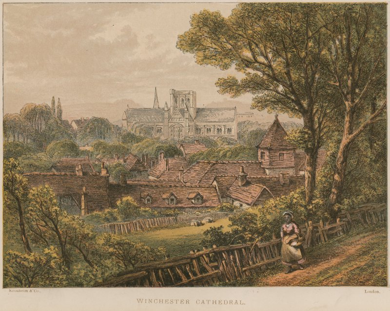 Winchester Cathedral by English School