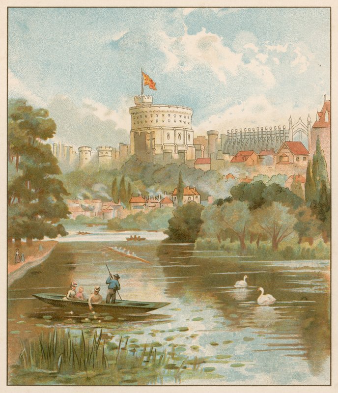 Windsor Castle by English School