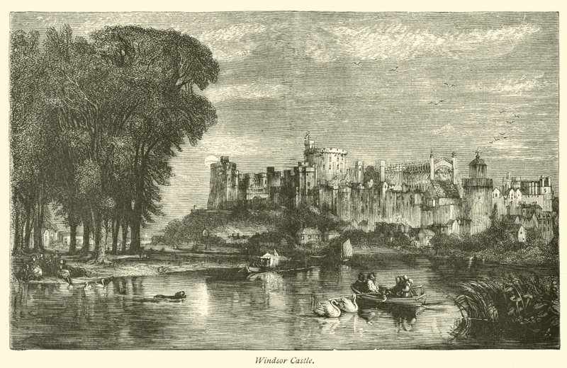 Windsor Castle by English School