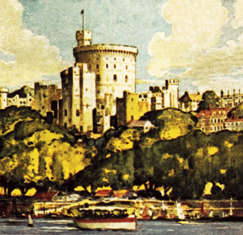 Windsor Castle by English School