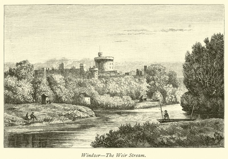 Windsor, The Weir Stream by English School