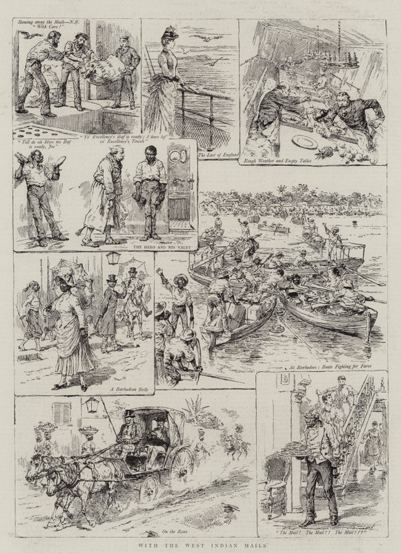 With the West Indian Mails by English School