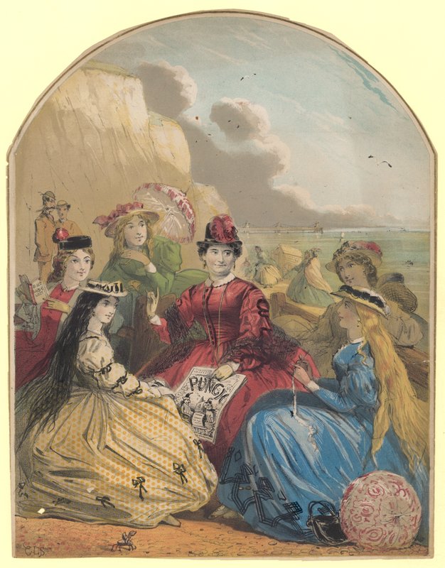 Women at the Seaside by English School