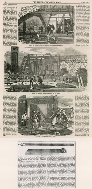 Works, Westminster Bridge by English School