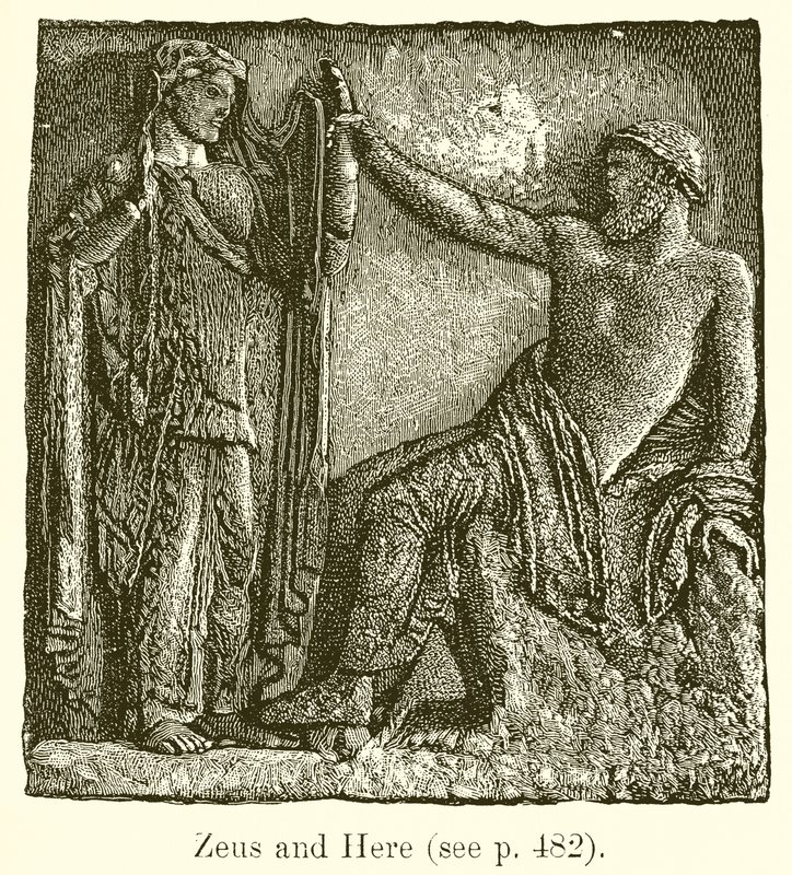 Zeus and Hera by English School