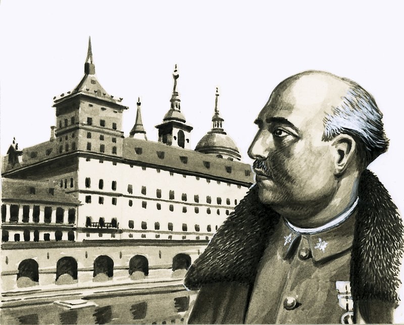 Portrait of General Franco by Eric Parker
