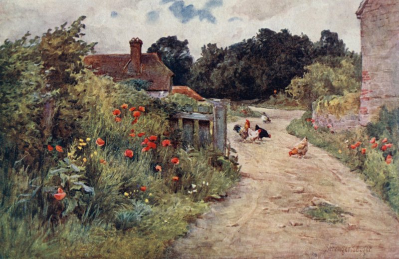 The Guise of Summer by Ernest Benger or Berenger