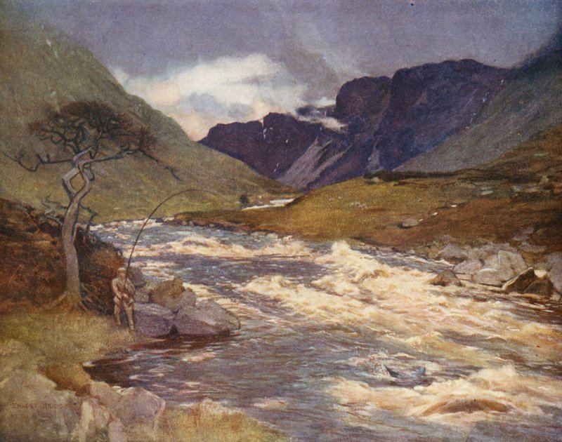 The River Awe by Ernest Edward Briggs