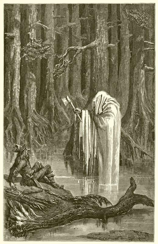 Mercury and the Woodman by Ernest Henry Griset