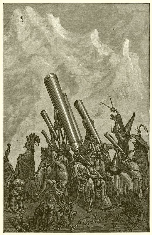 The Mountain in Labour by Ernest Henry Griset