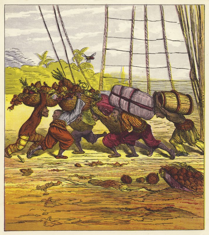 The Three Youthful Mariners by Ernest Henry Griset