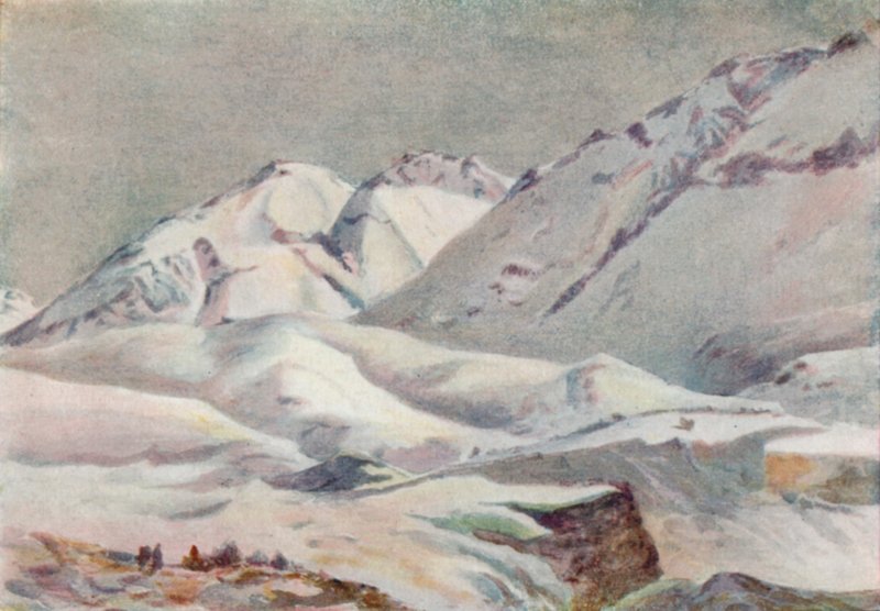 The Andes by Ernest William Christmas