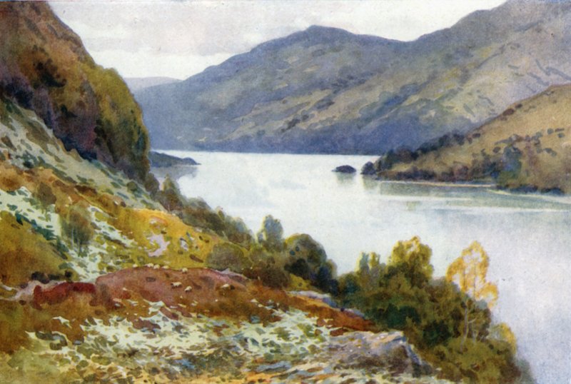 Loch Lomond from Inversnaid by Ernest William Haslehust