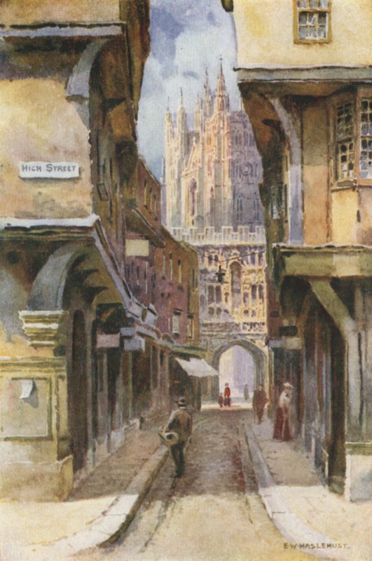 Mercery Lane by Ernest William Haslehust