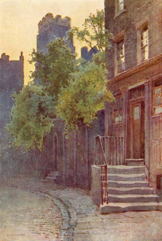 Old Barrack Yard, Belgravia by Ernest William Haslehust