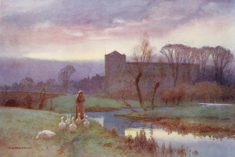 River Thames: Dorchester by Ernest William Haslehust